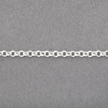 3 Feet - 2.5mm Double Rolo Link Chain (ONLINE ORDER ONLY)