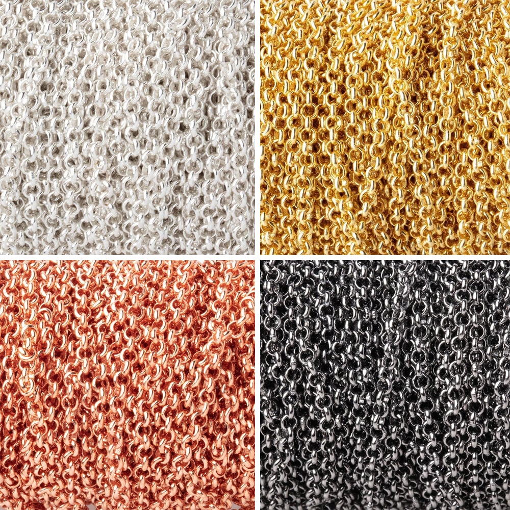 3 Feet - 2.5mm Rolo Link Chain (ONLINE ORDER ONLY)