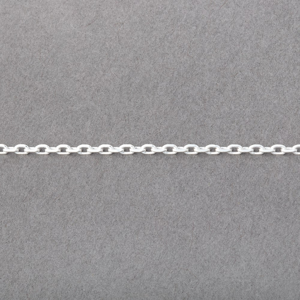 3 Feet - 2mm Divot Oval Link Chain (ONLINE ORDER ONLY)