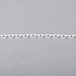 3 Feet - 2mm Open & Closed Oval Link Chain (ONLINE ORDER ONLY)