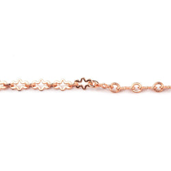 3 Feet - 3mm Fancy Cross Link Chain (ONLINE ORDER ONLY)