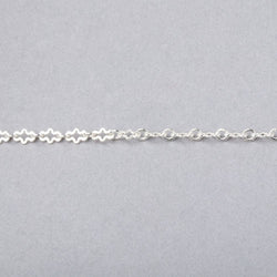 3 Feet - 3mm Fancy Cross Link Chain (ONLINE ORDER ONLY)