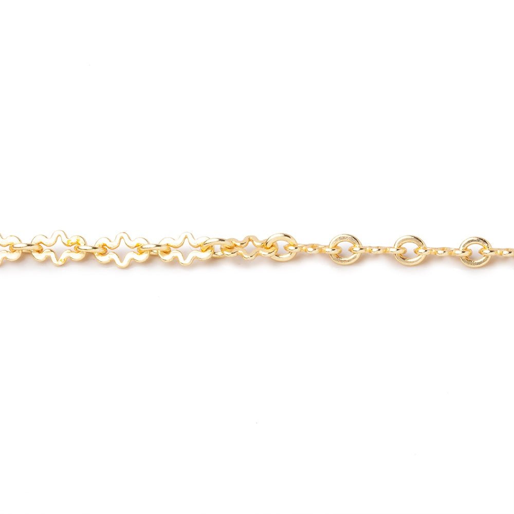 3 Feet - 3mm Fancy Cross Link Chain (ONLINE ORDER ONLY)