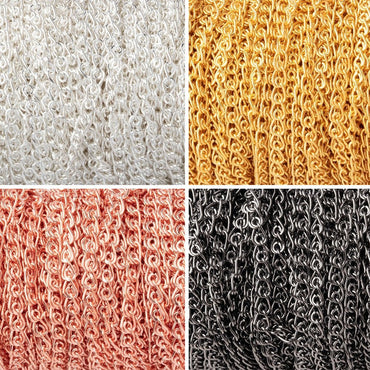 3 Feet - 3mm Loop Link Chain (ONLINE ORDER ONLY)