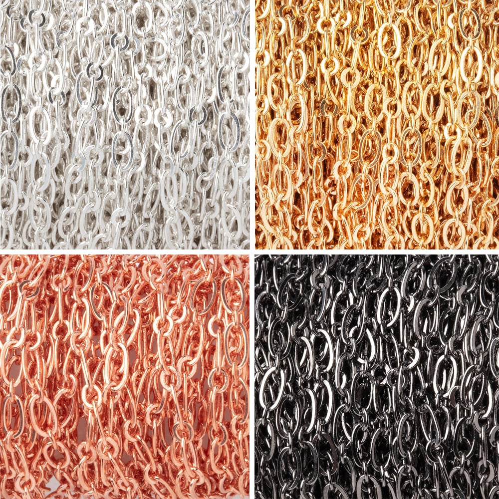 3 Feet - 3mm Oval & Link Chain (ONLINE ORDER ONLY)