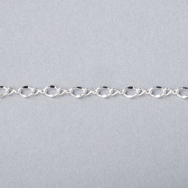 3 Feet - 3mm Oval & Twist Link Chain (ONLINE ORDER ONLY)