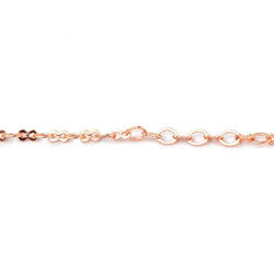 3 Feet - 3mm Rounded Oval & Bowtie Link Chain (ONLINE ORDER ONLY)