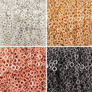 3 Feet - 4mm Flat Square Oval Link Chain (ONLINE ORDER ONLY)