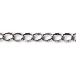 3 Feet - 4mm Twist Oval Link Chain (ONLINE ORDER ONLY)