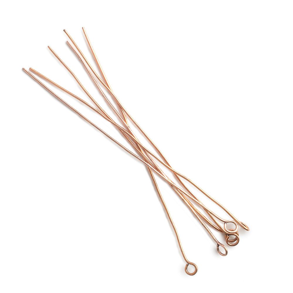 3" length Copper Eyepin 22 Guage 22 pcs per bag (ONLINE ORDER ONLY)