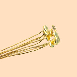 3" length Vermeil Disc Headpin, 26 Gauge Wire, 10 pieces per Bag (ONLINE ORDER ONLY)