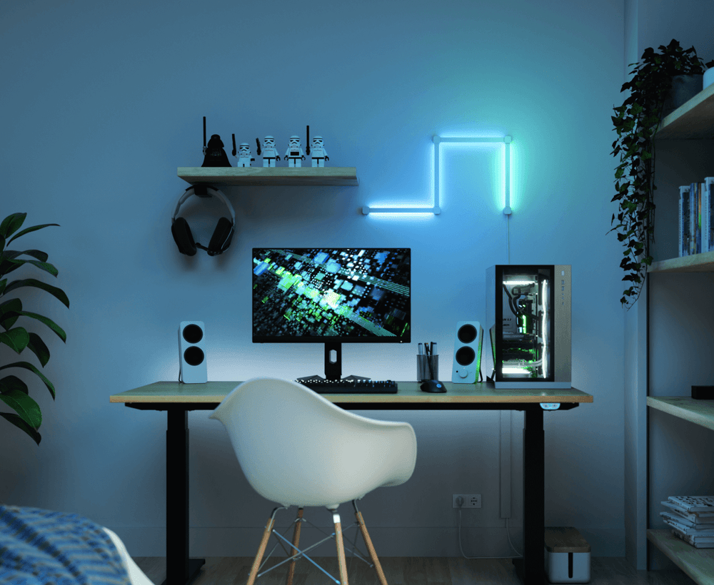 Nanoleaf Lines Squared | SMK | White | 4 Pack | USA/CA (Online Order Only)