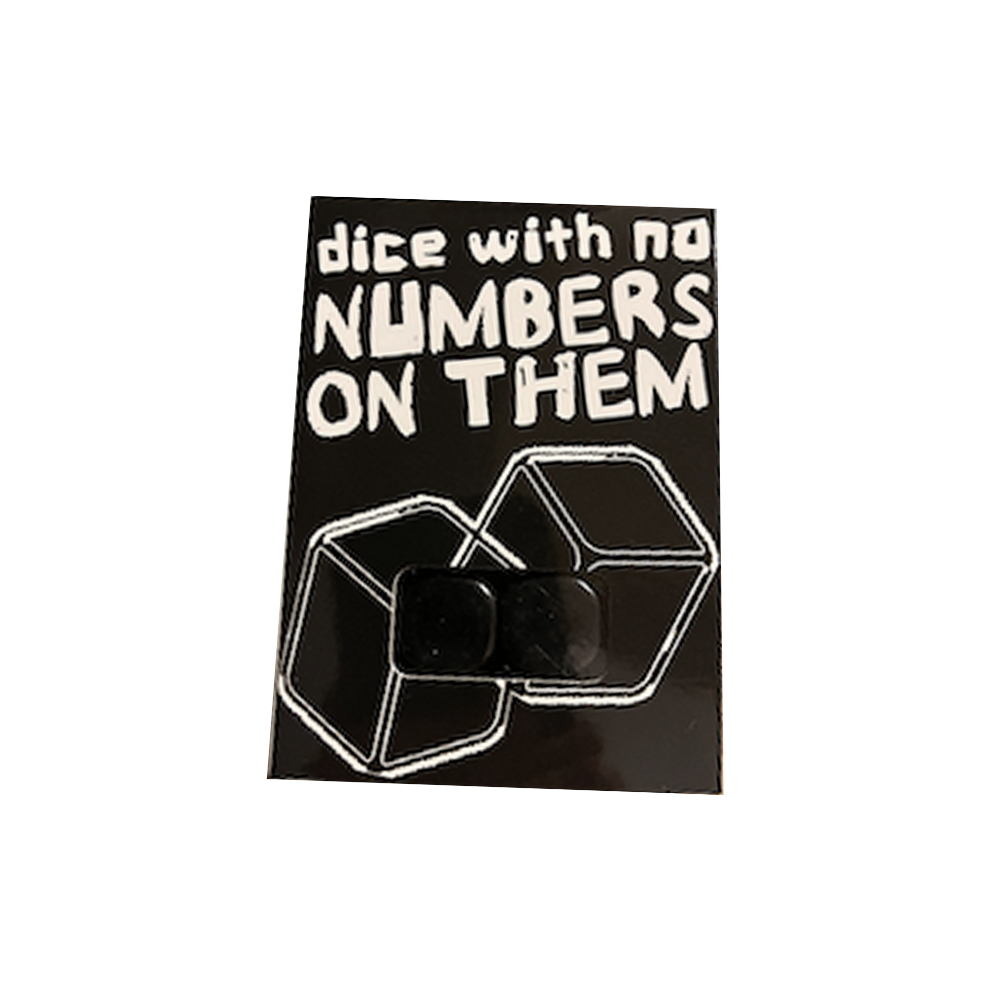 Dice With No Numbers On Them (Online Order Only)