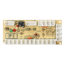 2 Player Arcade DIY Kit - HAPP Joystick, Push Buttons, USB Encoder, MAME JAMMA (Online Only)
