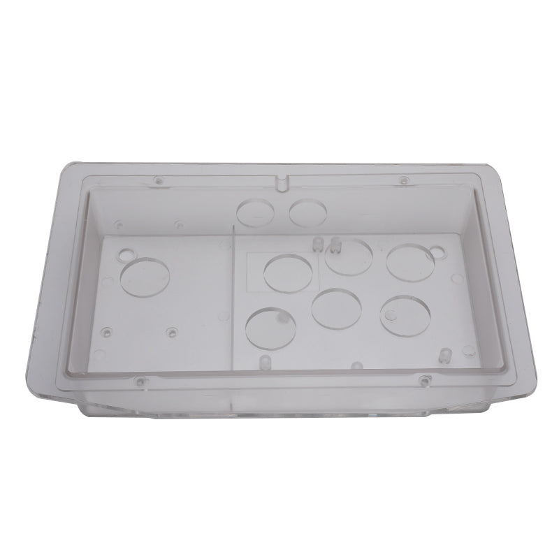 RAC-K500T Clear Transparent Acrylic Panel Flat Case 24/30mm Button Hole DIY Arcade Joystick Kits (Online Only)