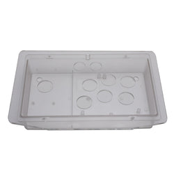 RAC-K500T Clear Transparent Acrylic Panel Flat Case 24/30mm Button Hole DIY Arcade Joystick Kits (Online Only)