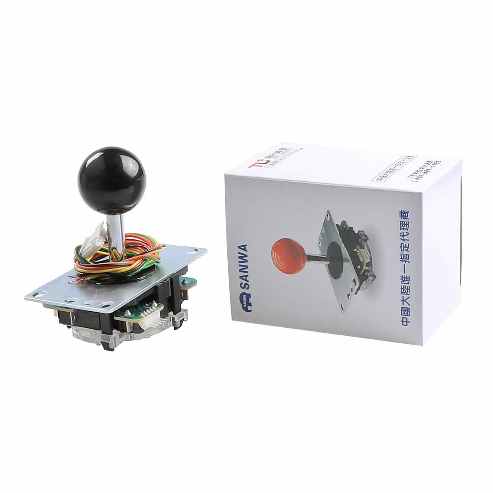 Sanwa JLF-TP-8YT Arcade Joystick 4 & 8 Way Adjustable Multi Colored (Online Only)