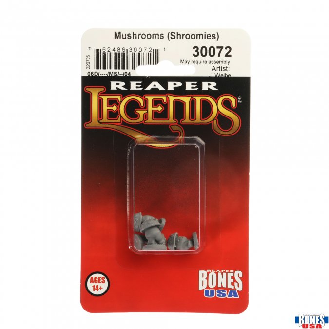 Reaper Legends: Shroomies (4) (ONLINE ORDER ONLY)