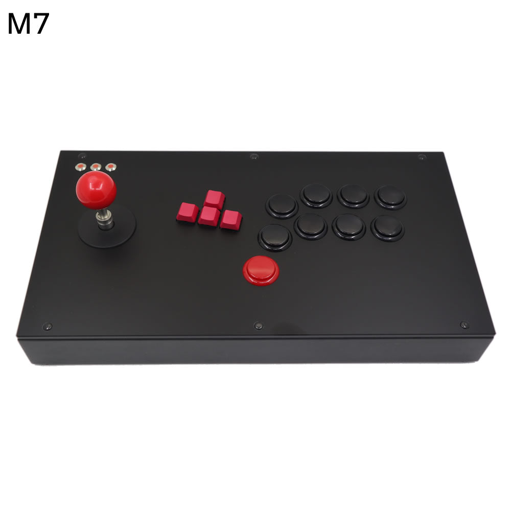 FightBox M7 Keyboard Button Leverless Arcade Game Controller for PC/PS/XBOX/SWITCH (Online Only)