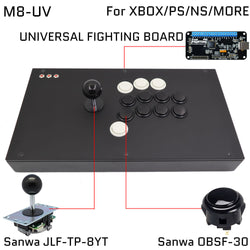 FightBox M8 Arcade Joystick Game Controller for PC/PS/XBOX/SWITCH (Online Only)