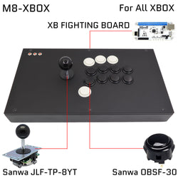 FightBox M8 Arcade Joystick Game Controller for PC/PS/XBOX/SWITCH (Online Only)