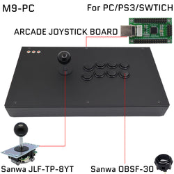 FightBox M9 Arcade Joystick Game Controller for PC/PS/XBOX/SWITCH (Online Only)