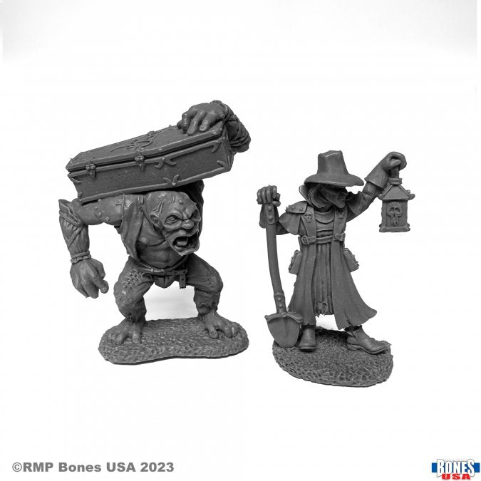 Bones: Townsfolk - Gravedigger and Henchman (ONLINE ORDER ONLY)