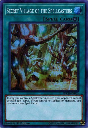 Secret Village of the Spellcasters [INCH-EN043] Super Rare (ONLINE ORDER ONLY)
