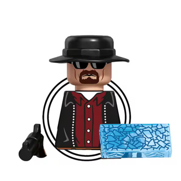 Walter White Heisenberg Breaking Bad Minifigure (ONLINE ORDER ONLY)