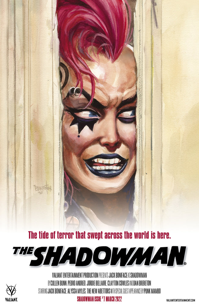 Shadowman (2020) #7 B Dan Brereton Variant Homage Shining (03/16/2022) Valiant (ONLINE ORDER ONLY)