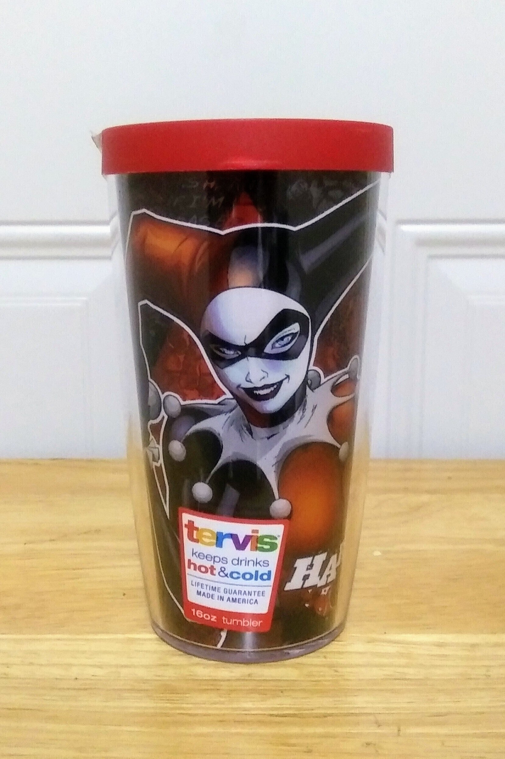 DC Comics Tervis Tumbler - Harley Quinn (Mad Love) (ONLINE ORDER ONLY)