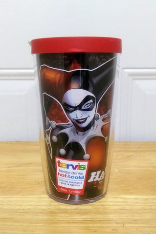 DC Comics Tervis Tumbler - Harley Quinn (Mad Love) (ONLINE ORDER ONLY)