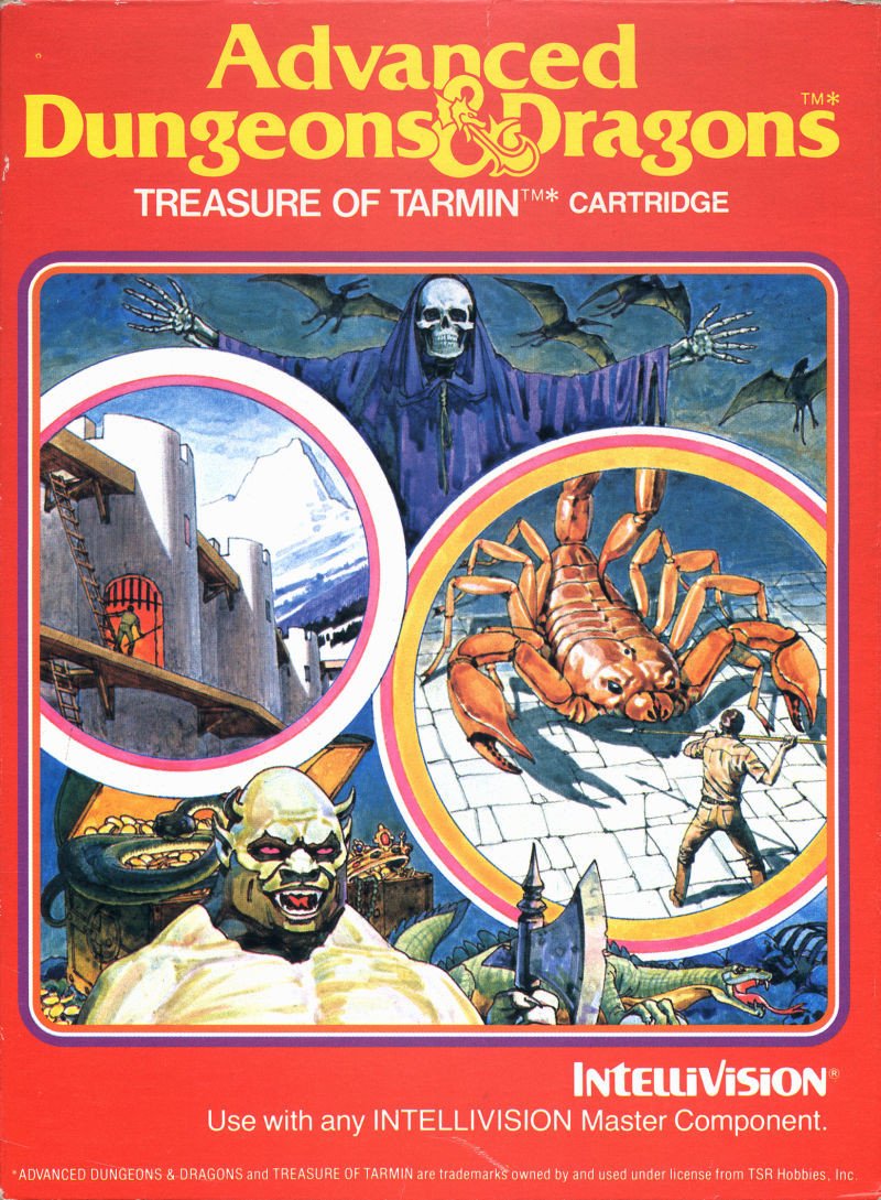 Advanced Dungeons & Dragons: Treasure of Tarmin (Intellivision) (Online Only)