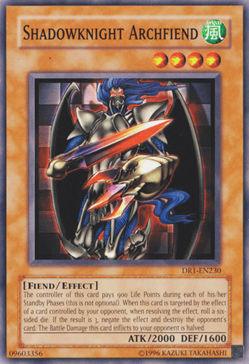 Shadowknight Archfiend [DR1-EN230] Common (ONLINE ORDER ONLY)