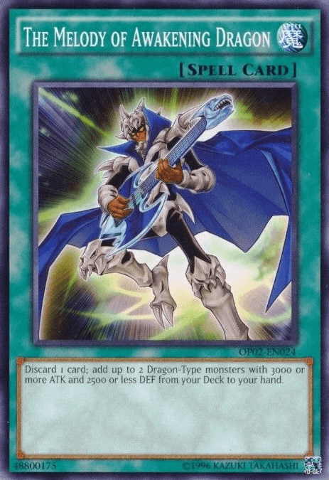 The Melody of Awakening Dragon [OP02-EN024] Common (ONLINE ORDER ONLY)