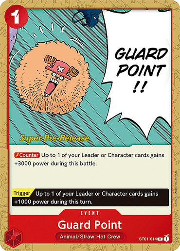 Guard Point [Super Pre-Release Starter Deck: Straw Hat Crew]