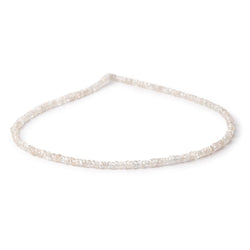 3mm Champagne Zircon Faceted Rondelle Beads 13 inches 210 beads (ONLINE ORDER ONLY)