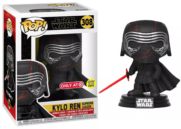 Kylo Ren Supreme Leader (Glow in the Dark) 308 - Target Exclusive (Online Order Only)