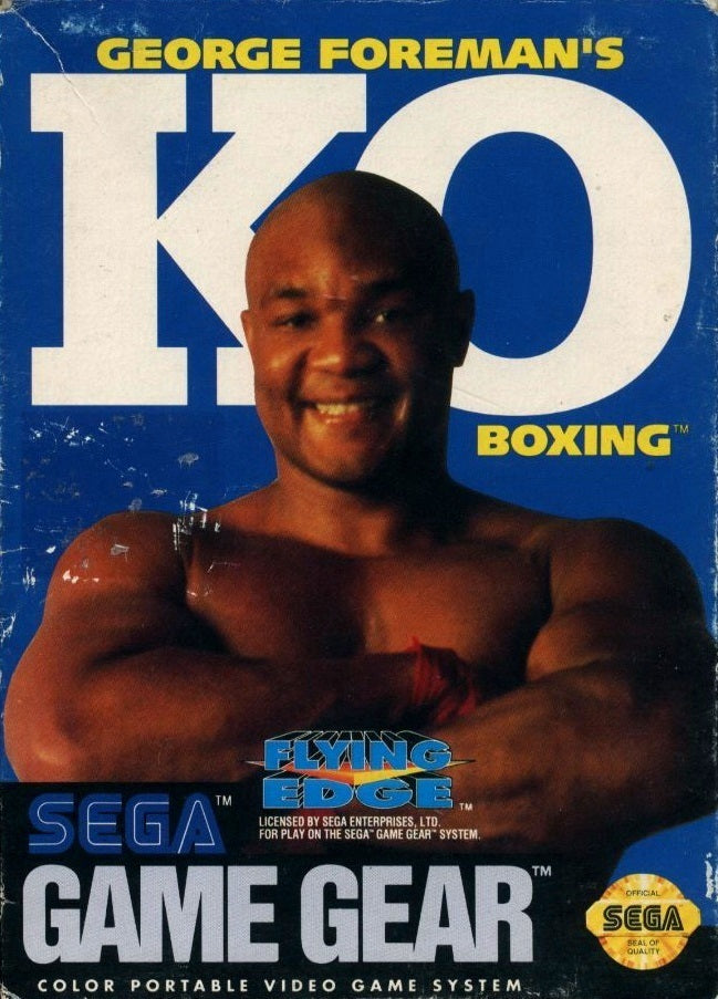 George Foreman's KO Boxing (Sega Game Gear) (ONLINE ORDER ONLY)
