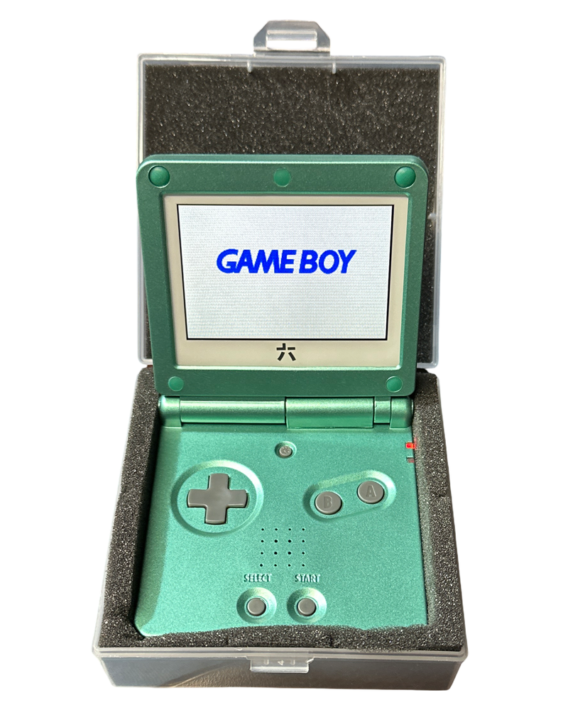 Modded Rayquaza Gameboy Advance SP Console (ONLINE ORDER ONLY)