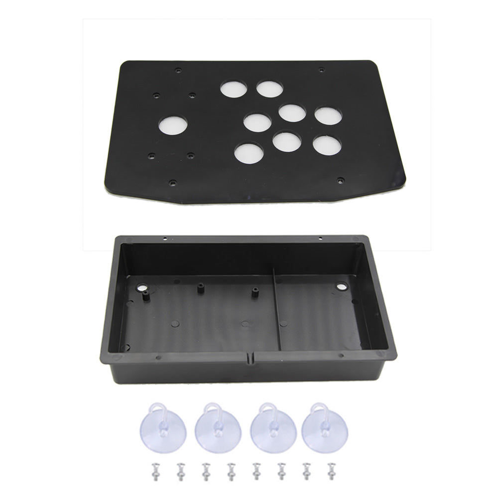 RAC-K500F Acrylic Panel Flat Case 24/30mm Button Hole DIY Arcade Joystick Kits (Online Only)