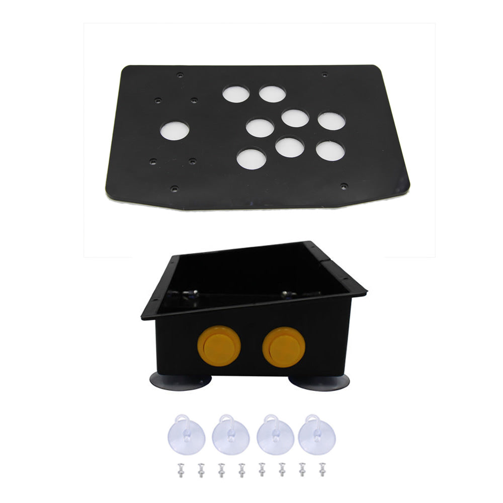 RAC-K500L Acrylic Panel Inclined Plane Case 24/30mm Button Hole DIY Arcade Joystick Kits (Online Only)