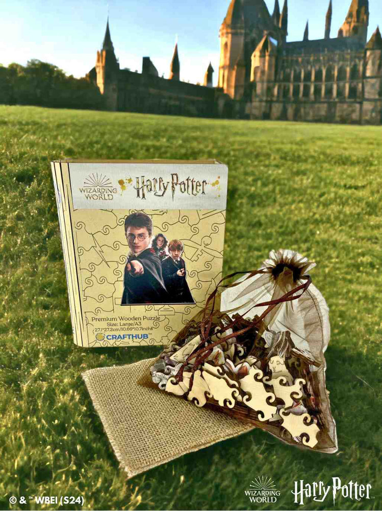 Harry Potter - The Wizarding Friends Wooden Jigsaw Puzzle (Online Order Only)