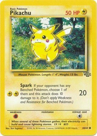Pikachu (60/64) [Jungle Unlimited] (Online Only)