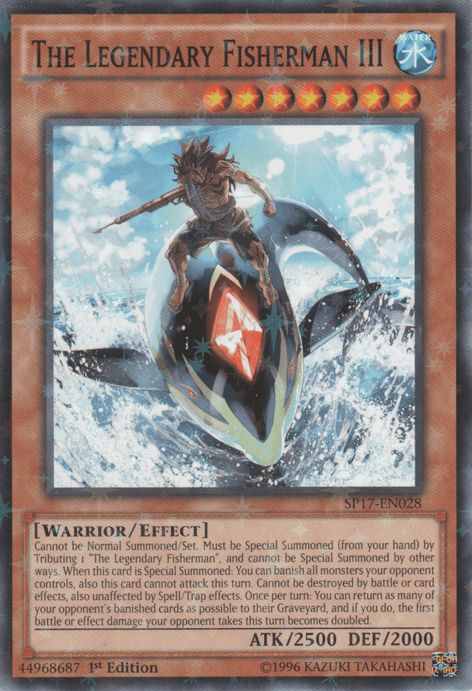 The Legendary Fisherman III [SP17-EN028] Starfoil Rare (ONLINE ORDER ONLY)