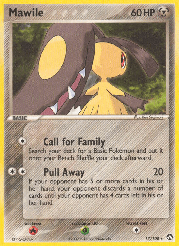 Mawile (17/108) [EX: Power Keepers] (Online Only)