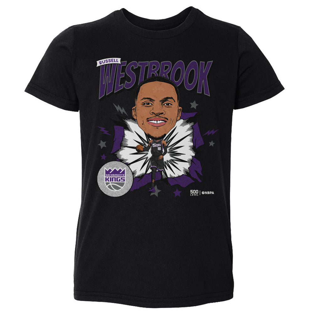 Russell Westbrook Sacramento Kings Caricature WHT (ONLINE ORDER ONLY)