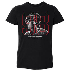 Connor Bedard Chicago Overlay WHT (ONLINE ORDER ONLY)