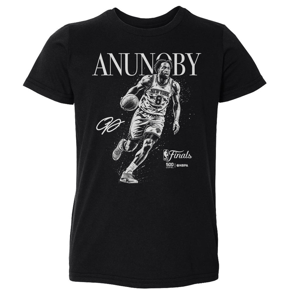 OG Anunoby New York Knicks NBA Finals 2026 Mono WHT (ONLINE ORDER ONLY)