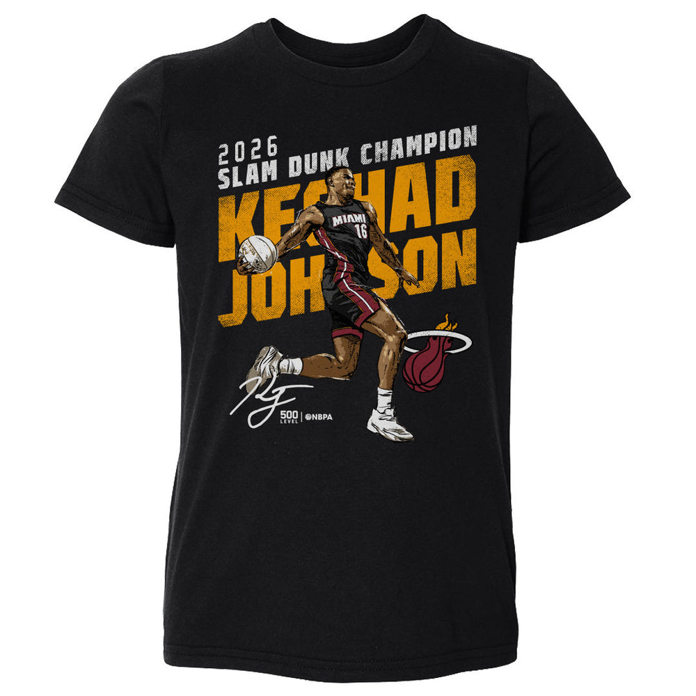 Keshad Johnson Miami Heat 2026 Slam Dunk Champion WHT (ONLINE ORDER ONLY)